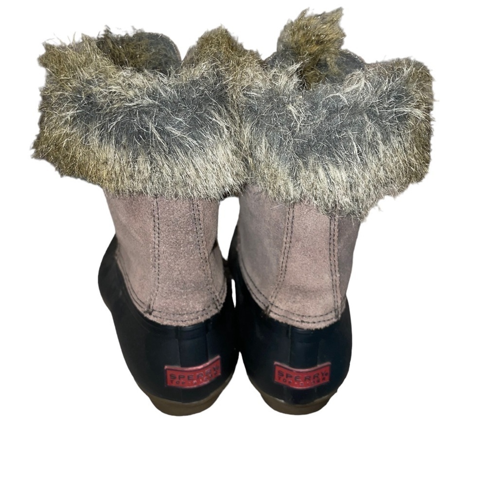 Sperry Top-Siders White Water duck boot suede faux fur - Picture 5 of 9